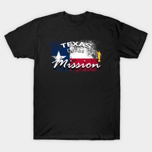 Texas Dallas Mormon LDS Mission Missionary Gift T-Shirt